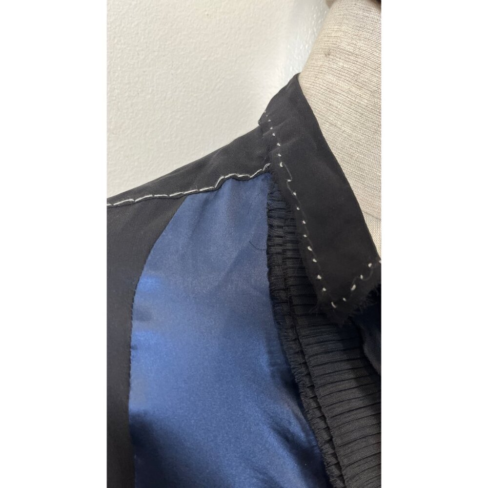 UMIT UNAL COUTURE SILK BLOUSE - Picture 6 of 11